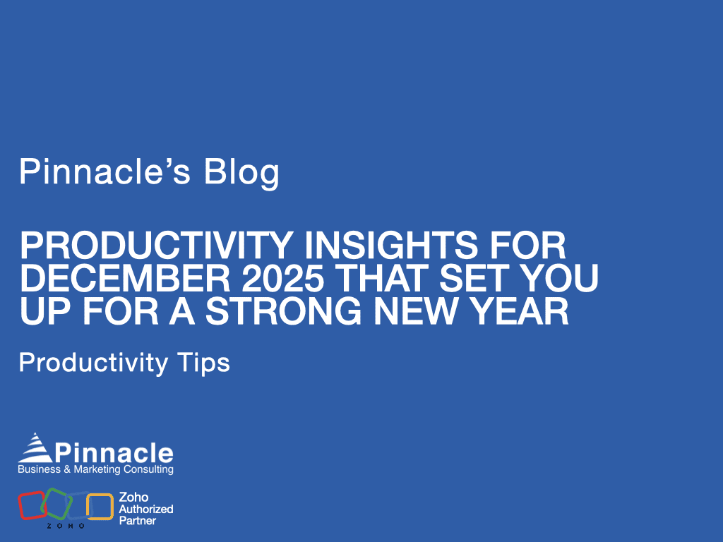PRODUCTIVITY INSIGHTS FOR DECEMBER 2025 THAT SET YOU UP FOR A STRONG NEW YEAR